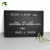 Import 2019 Amazon hot sell wood craft products Green 10 x10 felt letter board with oak solid frame from China