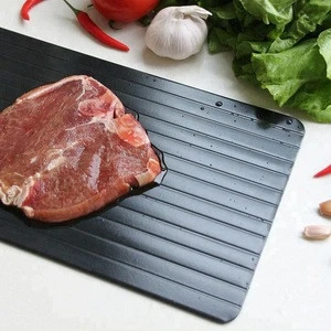 2020 Amazon Best Selling Products Safest Way Thawing Plate To Defrost Meat Fast Defrosting Tray for Frozen Food
