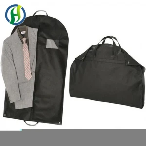 2020 BSCI New recycle non woven garment suit bag for women and men foldable custom garment bags