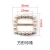 Import 2020 Fancy design apparel buckle  various shaped pearl buckle delicate square belt buckle for clothing from China