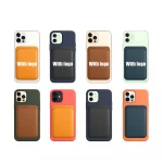 2020 High-quality Magnetic Card Holder Wallet PU Leather Wallet For Phone Credit Card Holder wallet