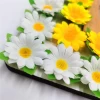 2020 latest funeral supplies high-end portrait frame flower white accessories coffin customized Logo goods