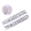 2020 latest nail art, Shield-shaped crystal AB nail rhinestone, 3d nail accessories art decoration