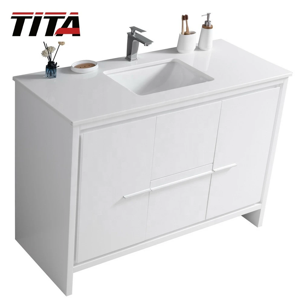 2020 Modern bathroom vanity with artificial stone top