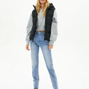 2020 new design women customize hoody high quality fashion puffer jacket down puffer Vest