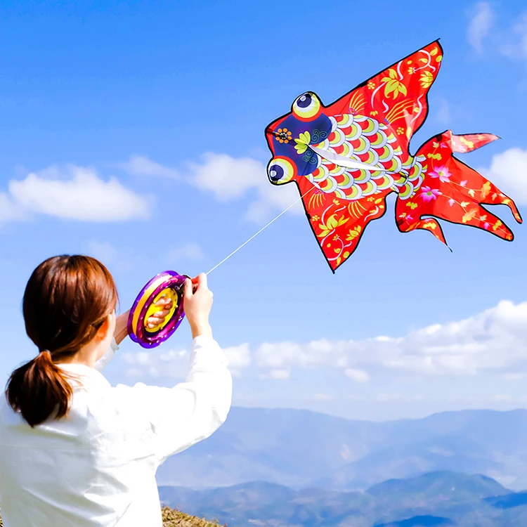 2020 New model Customized easy Flying fish kites for sale fast delivery