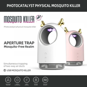 2020 New USB Powered UV LED Electronic Waterproof Mosquito Killer Lamp