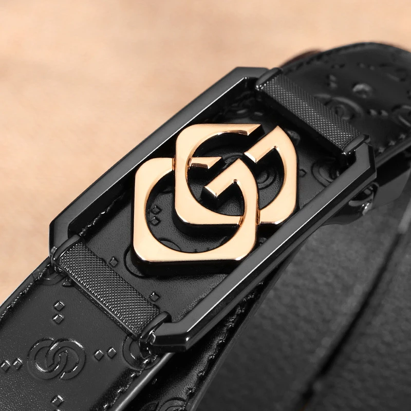 2020 wholesale Hautton Belts Leather Men Genuine without logo