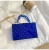 Import 2021 Colorful Neon Fashion Transparent Jelly Puse Ladies Luxury Handbag Clear Box Handbag from China