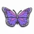 Import 2021 fashion butterfly decoration accessories croc  beach  shoe charms most popular from China