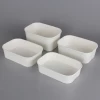 2021 New Arrivals 500ml 750ml 1000ml 1300ml Take Away Craft Paper Bowls Square Shape Bowls for Food And Salad Rice