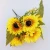 Import 2023 wholesale high quality plants indoor decoration artificial flower Seven sunflowers from China