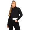 2024 New Fall Womens Breathable Two-Piece Tracksuit Set Solid Skinny Crop Top Hoodie & 2-Piece Pants with Customizable Logo