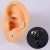 Import 20G CZ Zircon Ear Studs Tragus Curved Steel Cartilage Stud Helix Rook Conch Screw Back Earring Piercing Jewelry Wholesale from China