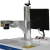 Import 20w desktop mini fiber laser marking machine for auto accessories engraving with touch screen operation from China