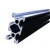 Import 20x40 t-slot profile industrial extrusion aluminum 2040 aluminium extrusion profiles from China