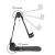 Import 270 Degrees Aluminum mobile tablet pc holder stand mobile stand for tablet pc tablet display stand from China