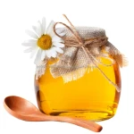 250g Natural Multiflora Honey in round Glass Jar Best Price Manufacture Raw Royal Jelly Additives Bottle Packaging Custom Design