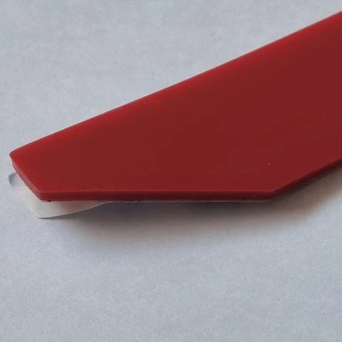 2mm thickness 70mm diameter self adhesive silicon anti-slip pad red silicone rubber feet thick Silicon Rubber Sticker