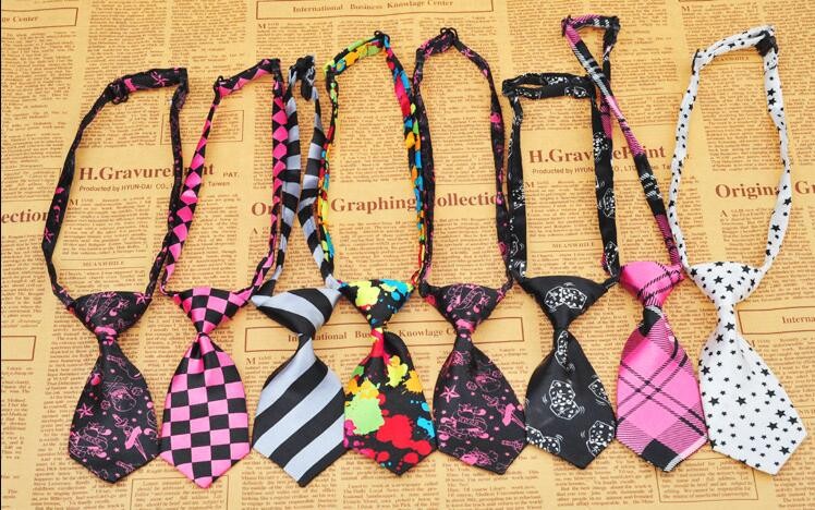 30 Colors  Cat Neckties grooming bows necktie straps dog bow tie