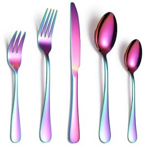 30 Pieces Flatware Tableware Set Stainless Steel Cutlery Set Service for 6, Include Knife/Fork/Spoon