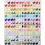 Import 30/36/40/48/60/80 Colors Dual Tip Art Markers,Permanent Marker Pens Highlighters with Case from China