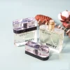 30ml50ml Square Empty Classic Clear Glass Perfume Bottle