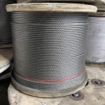 321 nylon coated 5mm stainless steel wire rope 7x7