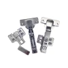35mm Cup Clip-on Soft closing hinge with 3d adjustment Base