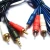 Import 3.5mm   high grade   professional audio video cable from China