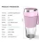 Import 3.7V  or 7.4V USB Push Button Controls Type portable blender from China