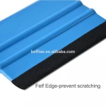 3M felt double-sided plastic black cloth scrapers, automotive film vinyl wrapping tools double-sided plastic squeegees