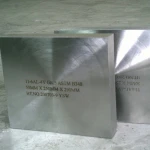3mm thickness medical titanium plate flat iron