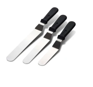 3pcs stainless steel spatula fondant cake decoration tools
