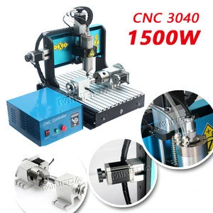 4 axis cnc wood router cylinder metal cnc router machine / wood cnc router prices