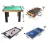 Import 4 in 1 Multi Sports Game Table,Well-made folding Billiard, Air Hockey, mini Ping Pang,Football from China