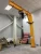 Import 4 ton swing arm jib crane with swing arm 5 meters rotation degree of 360 from China