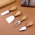 Import 4pcs/set Cheese Knives Wood Handle Cheese Knife Slicer Kit Kitchen Cooking Baking Tool Cheese Cutter Useful Accessories from China