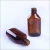 Import 50-500ml Oval Amber Glass Medical Bottles from China Factory from China