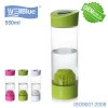 550ml Fashionable Unique BPA Free  Alkaline Sports Water Filter Bottle  with Custom Made Logo