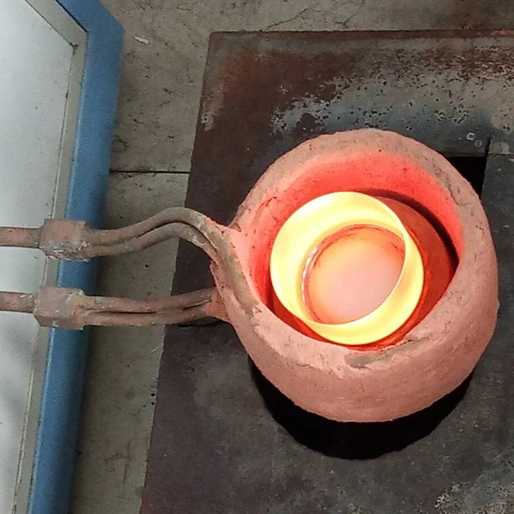 5kg small platinum metal melting induction furnace