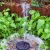 Import 5W high efficient quality landscape solar water pump decoration fountain with battery for garden pond pool fish tank from China