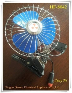6" inch dc 12v CE Oscillating Auto Car Fan
