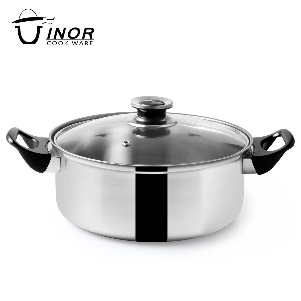 6 pcs stainless cooking pot kitchen set cookware with good price