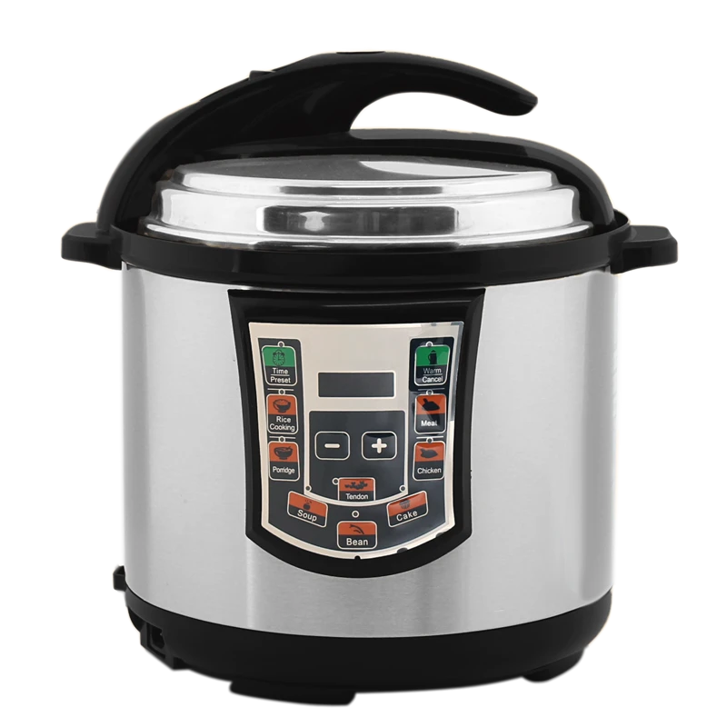 6 Qt electric pressure cooker with digital display Instant cooking Pot
