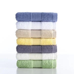 7 Colors  High Quality Softness Towel Set 100% Cotton Spot Supply