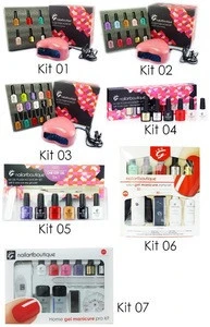 7kits for you choose UVgel nail polish kits at home OEM gel polish kits Non-Winkling Gel Polish kit Without Toxic