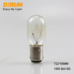 7W 15W incandescent bulb BA15D for sewing machines , INC-MINI-BA15D