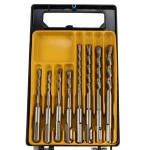 8 Pcs SDS PLUS Electric Hammer Drill Bit Set power tool sds max hammer drill bits cross tip