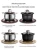 Import 800W New style small steam shabu shabu induction cooker from China